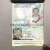 Authentic United Kingdom of Great Britain and Northern Ireland PSD Passport Template (photo look)