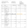Bahrain Al Baraka bank statement template in Word and PDF format