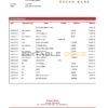 Bahrain Eskan Bank statement template in Word and PDF format