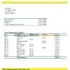Barbados First Citizens bank statement template in .doc and .pdf format