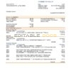 Bolivia banco de crédito de bolivia bank statement template in Word and PDF format