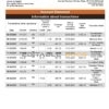 Brazil Safra bank statement template in Word and PDF format