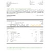 Brazil TD bank statement easy to fill template in Excel and PDF format