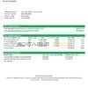 Brunei Baiduri Bank proof of addres statement template in Word and PDF format