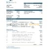 Cameroon BGFI bank statement easy to fill template in Excel and PDF format