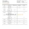 Central African Republic Banque Populaire Maroco Centrafricaine bank statement template in Word and PDF format
