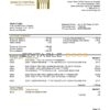 Dominican Republic Central Bank of The Dominican Republic proof of address bank statement template in Word and PDF format