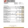 China Development Bank statement template in .xls and .pdf file format