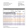 China Everbright bank statement template in Word and PDF format