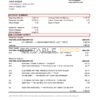 China Merchants bank proof of address statement template in Excel and PDF format