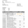Colombia Scotiabank Colpatria bank proof of address statement template in Excel and PDF format (.xls and .pdf)