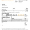 Croatia Podravska bank statement template in Word and PDF format