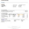 Cyprus Alpha Bank statement easy to fill template in Excel and PDF format