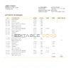 Czechia Equabank bank statement template in Word and PDF format