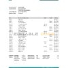 Ecuador Banco Bolivariano bank statement easy to fill template in .xls and .pdf file format