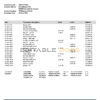 Ecuador Banco Bolivariano proof of address bank statement template in Word and PDF format