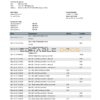 Eritrea Central bank statement template in Word and PDF format