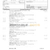 Germany Deutsche Handelsbank AG bank statement template in .doc and .pdf format