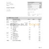 Greece HSBC bank statement easy to fill template in Excel and PDF format