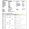 India Finacle bank statement in Excel and PDF format (2 pages)