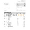 Israel HSBC bank statement easy to fill template in Excel and PDF format