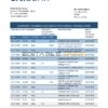 Kenya Citibank bank statement template in Word and PDF format