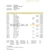 Liechtenstein Union Bank AG bank statement easy to fill template in Excel and PDF format