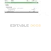 Malaysia Packet 1 Network bank statement template in Word and PDF format (3 pages)