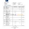 New Zealand BNZ Greymouth Bank statement easy to fill template in .xls and .pdf format