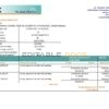 Pakistan The Bank of Khyber bank proof of address statement template in Word and PDF format, .doc and .pdf format