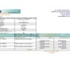 Pakistan The Bank of Khyber bank statement easy to fill template in Excel and PDF format