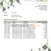 Paraguay Banco Continental S.A.E.C.A. bank statement template in Word and PDF format, good for address prove