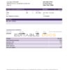 Qatar Development Bank statement template, Excel and PDF format (.xls and .pdf)