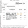 Romania UniCredit Bank statement template in Word and PDF format (2 pages) in Romanian and English languages