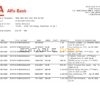 Russia Alfa bank proof of address statement template in Word and PDF format