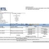 Russia VTB bank statement easy to fill template in .xls and .pdf file format