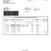 Rwanda BPR bank statement template in Word and PDF format