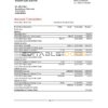 Saudi Arabia Alawwal Bank statement easy to fill template in .xls and .pdf file format