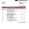 Serbia Societe Generale bank proof of address statement template in Word and PDF format
