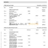 Singapore DBS bank proof of address statement template in Word and PDF format, 4 pages