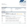 Slovakia Tatra Bank proof of address statement template in Word and PDF format