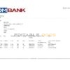 Somalia Sombank bank statement template in Excel and PDF format