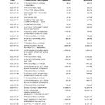 South Africa ABSA bank statement easy to fill template in Word and PDF format (9 pages)