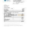 South Korea Industrial bank statement easy to fill template in Excel and PDF format