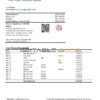South Sudan Ecobank proof of address bank statement template in Word and PDF format