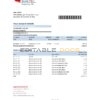 South Sudan Opportunity Bank statement easy to fill template in .xls and .pdf file format