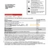 Spain Santander credit card proof of address bank statement in Word and PDF format