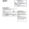Spain Santander credit card statement template, Excel and PDF format (.xls and .pdf), 2 pages
