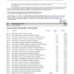 Spain Santander credit card statement template, Excel and PDF format (.xls and .pdf), 2 pages