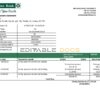 Sri Lanka Amana bank proof of address statement template in Word and PDF format